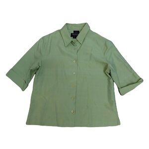 Venezia green womens shirt size 14